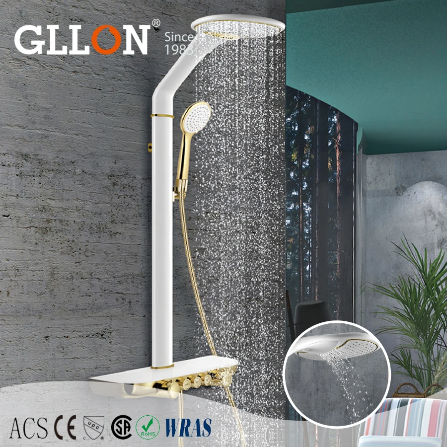 
SF1003 Reasonable price italy hot product rain shower set sanitary ware 