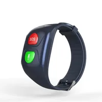 

Emergency watch phone GPS tracker elderly sos smart bracelet with GSM
