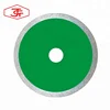 Sharping sintered continuous rim diamond saw blades for granite cutting