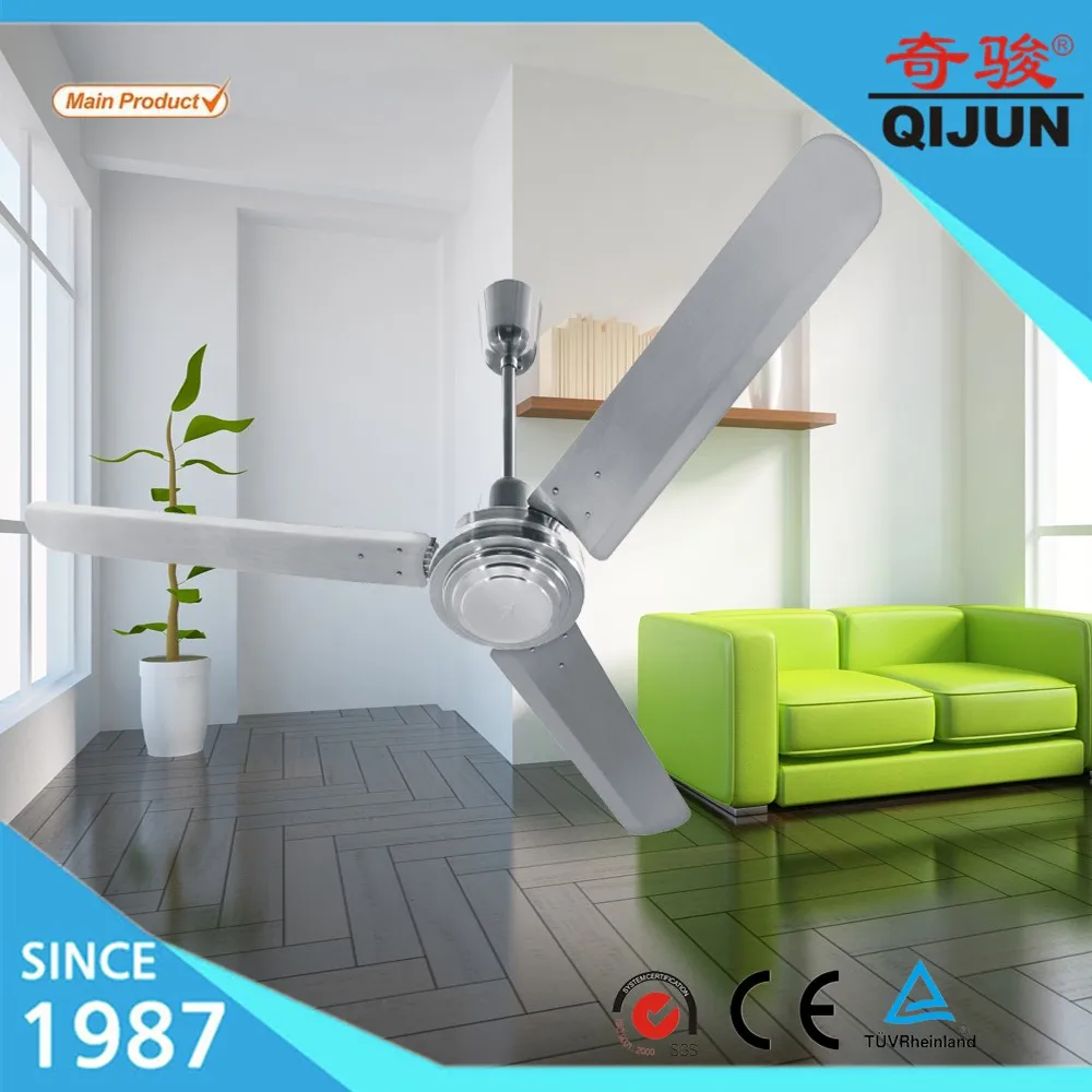 Large Size Ceiling Fan With Stainless Steel Blade For Pakistani