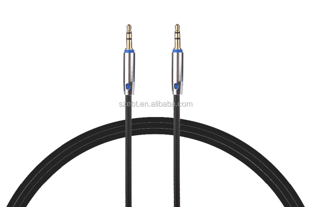 

3.5mm Male to Male 1m Stereo Audio Jack AUX Cable For iPhone for iPod MP3 Wholesale DHL Free Shipping, Black;red