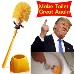 Donald Trump Toilet Supplies Bathroom Cleaning Tools Toilet Brush Trump Toilet Brush Home Hotel Bathroom Cleaning Accessories