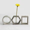 test tube concrete flower pot, minimalist flowerpot, planter pot for livingroom