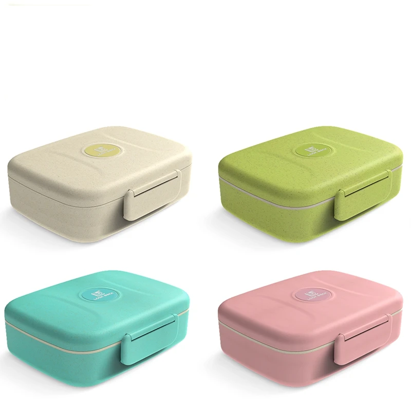 100% Food Grade Material Biodegradable School Lunch Box