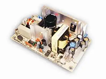 Mean Well PS-65-12 Open-Frame Switching AC-to-DC Power Supply, Single Output, 12V, 0-6A, 62.4W, 1.7" H x 3.0" W x 5.0" L