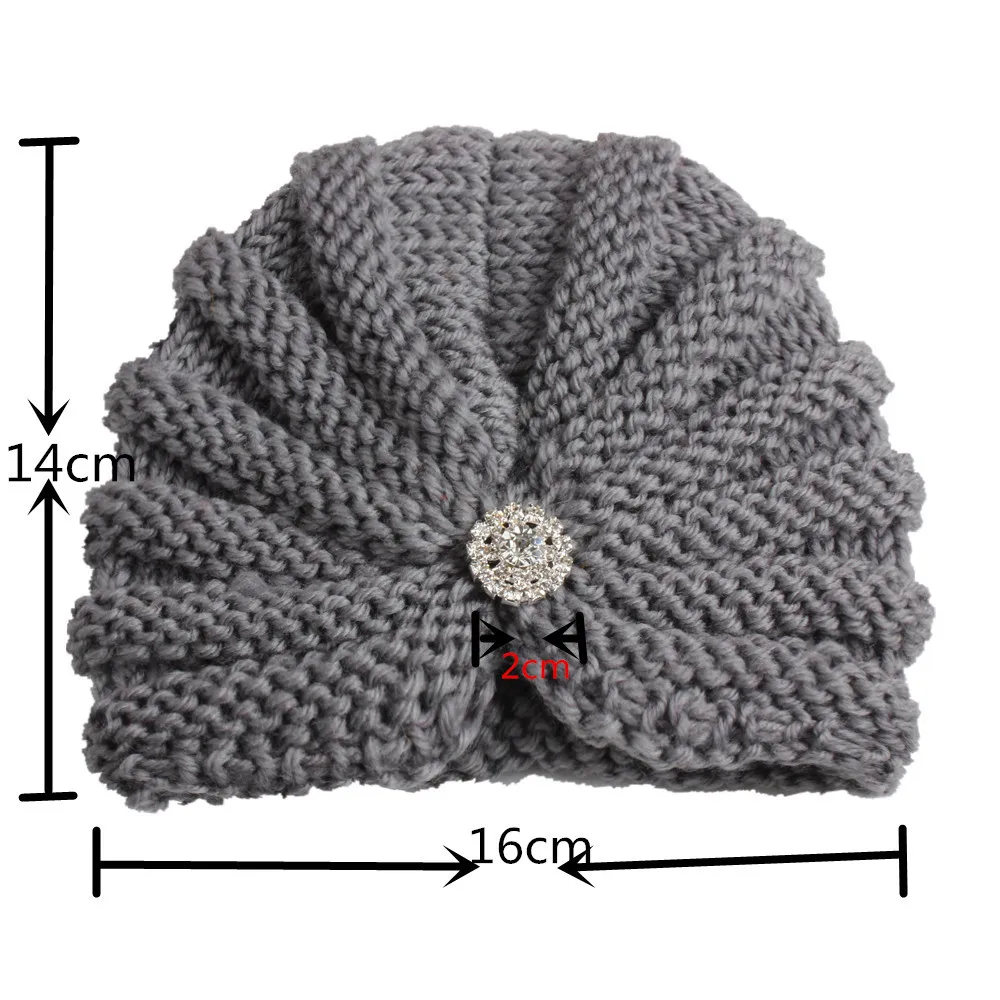 
New Style Baby Cute drill beanie Hats girl boy unisex autumn Winter kids Knit Hat 