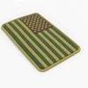 Customized Logo Embossed Self Adhesive Silicone 3D Rubber Patch for Jeans Clothes