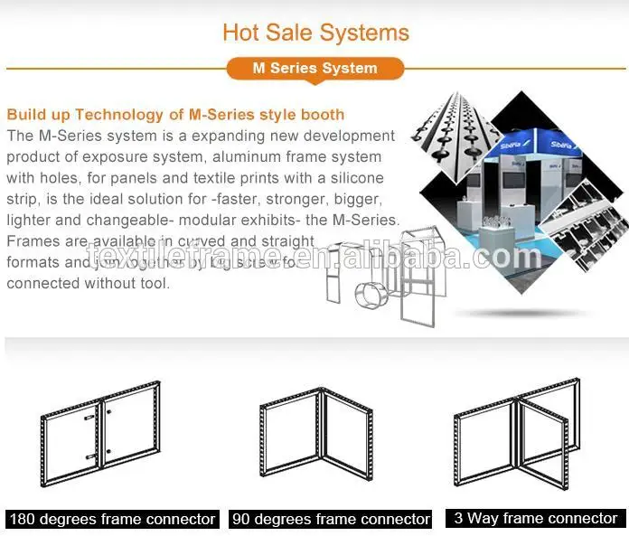 3x3 Modular Aluminum Frame Exhibition Booth