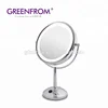 10x Magnification 10 Inch LED Lighted Desktop Makeup Mirror