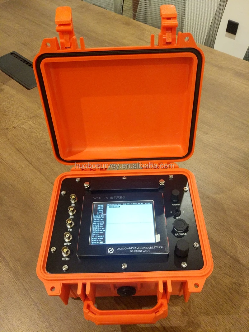 Supersonic Instrument Digital Sonic Instrument for Detecting Concrete Sample