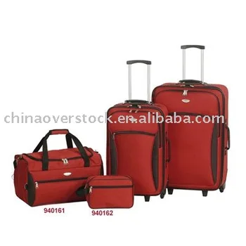 overstock luggage sets