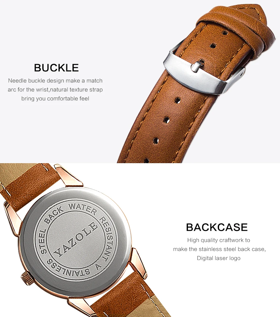 YAZOLE D 353 Branded your own logo Men Business Wristwatch Fashion Waterproof Factory Cheap Wholesale Reloj Custom On Sale