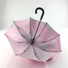 Hot Sale Double High Quality Big Auto Open Glass Fiber Straight Umbrellas