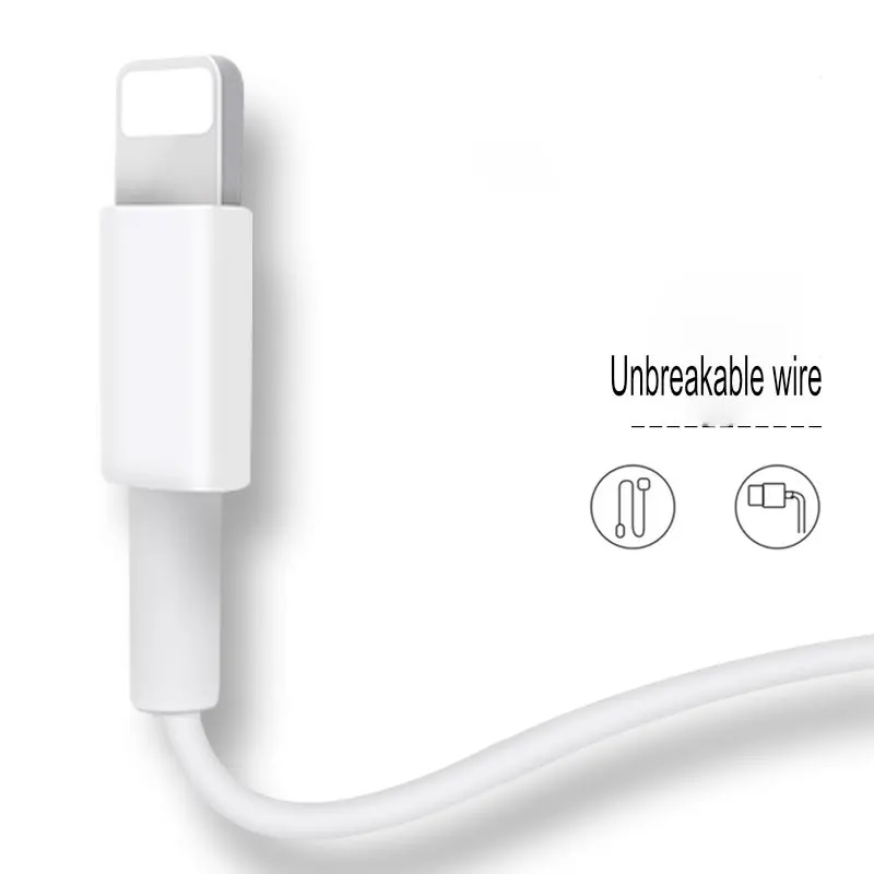 

Hot Selling Usb Mobile Charging Cable Charging Data Sync Cable, White/black