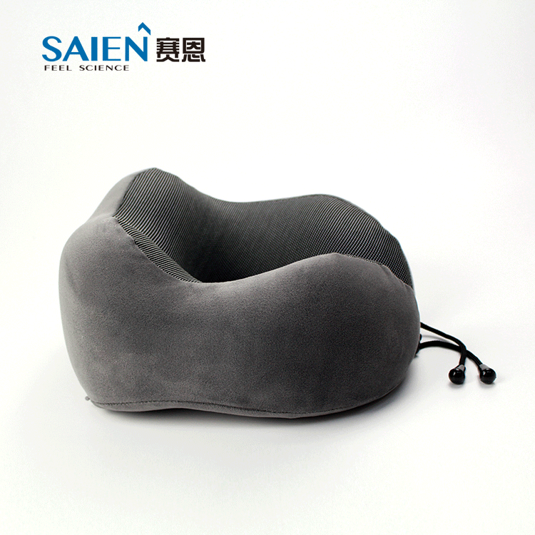 Ergonomic Pillow Set Ushape Memory Foam Neck Rest Plane Travel Pillow