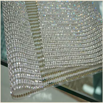 swarovski mesh fabric