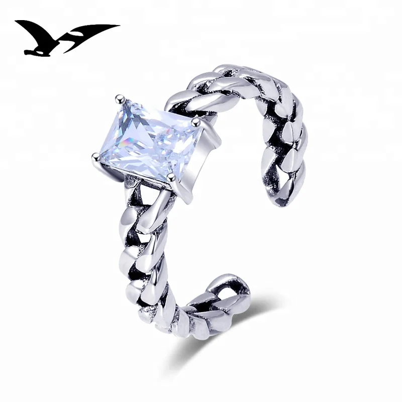 

fashion thai silver jewelry gemstone designs ring for boy