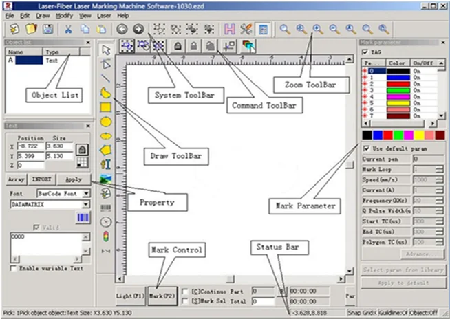 
China precio de fabrica 20W 30W maquina de marcado laser portatil 
