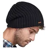 Winter Beanie Skull Cap Warm Knit Fleece Ski Slouchy Hat for Men/ Women