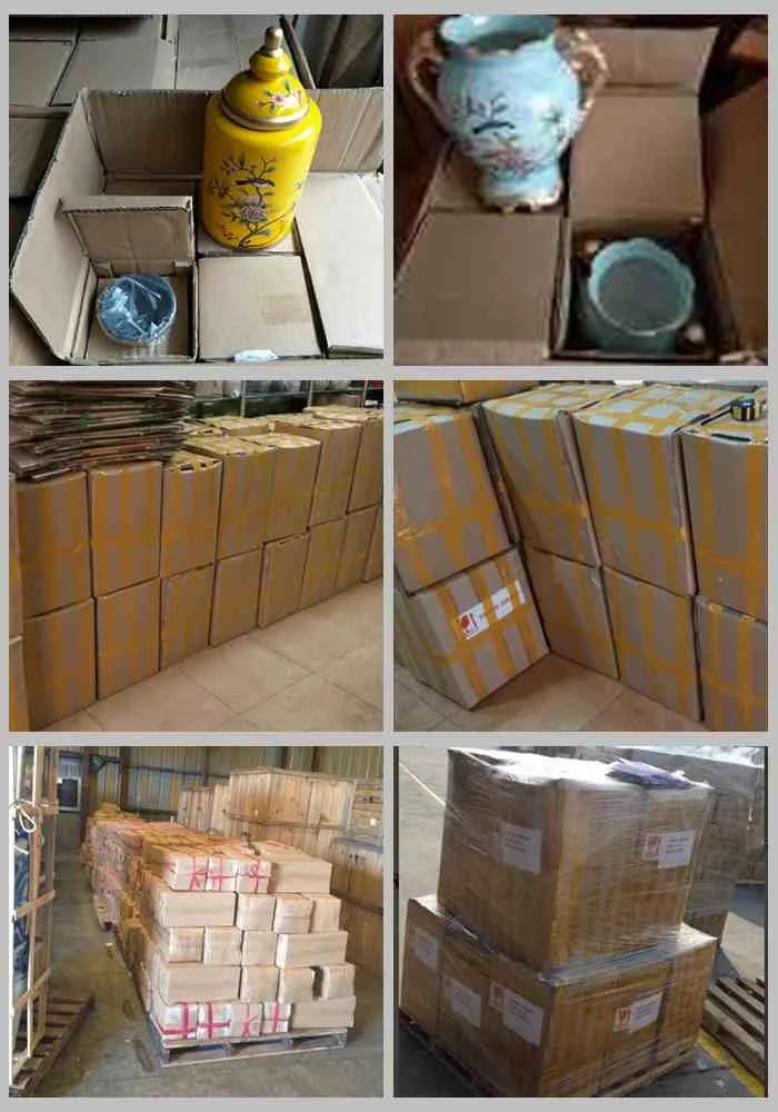 ceramic famile rose vase