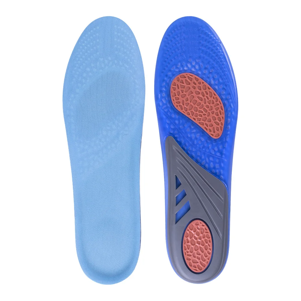 Zrwd20 Gel Sports Orthotic Insoles Full Length Performance Shoe Insoles ...