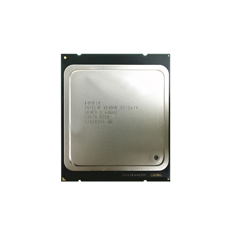 

Intel Processor E5 2670 Core 8 LGA 2011 2.6 GHz Xeon CPU