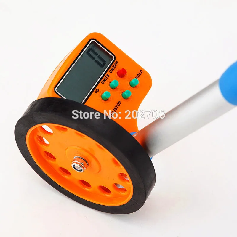 099,999.9m Digital Measuring Wheel Trundle Walking Distance Tape