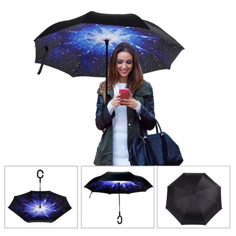 Retractable Umbrella Backpack