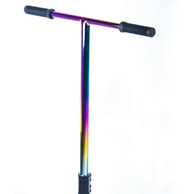 

pro stunt scooter bar Rainbow Neo chrome pro scooter T bar, Optional