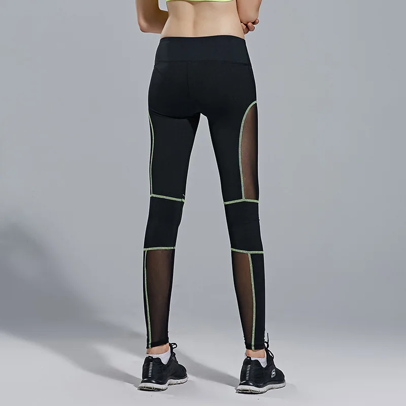 sexy mesh figure health socks yoga leggings