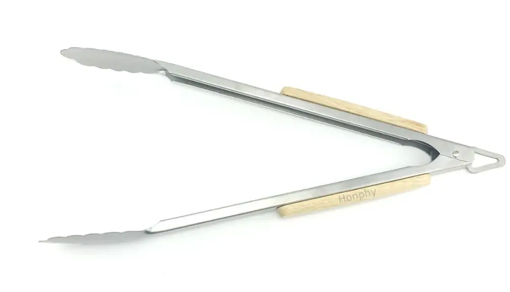 Professional Extra Long Barbecue Tong with Premium Locking Kitchen BBQ