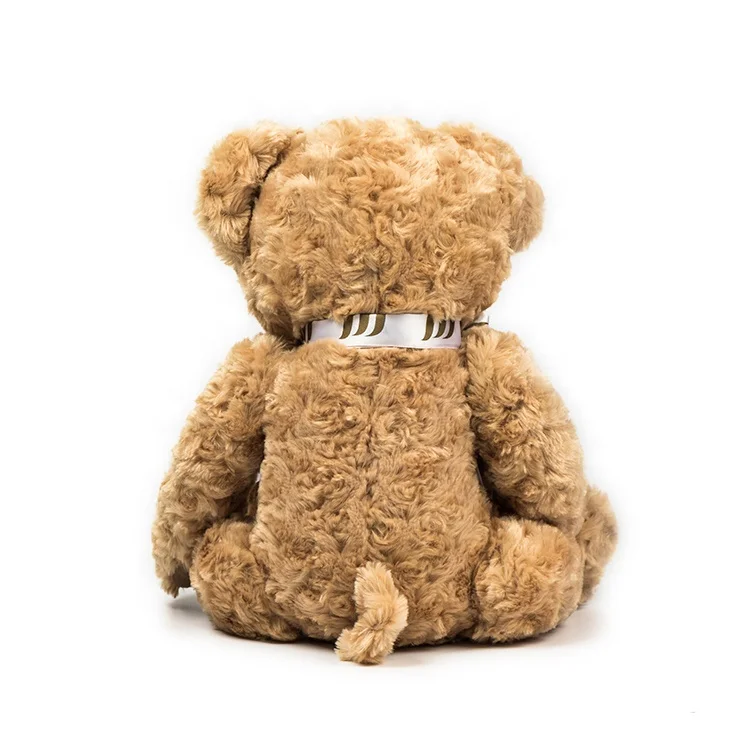 
Soft light brown stuffed teddy bear plush toy 