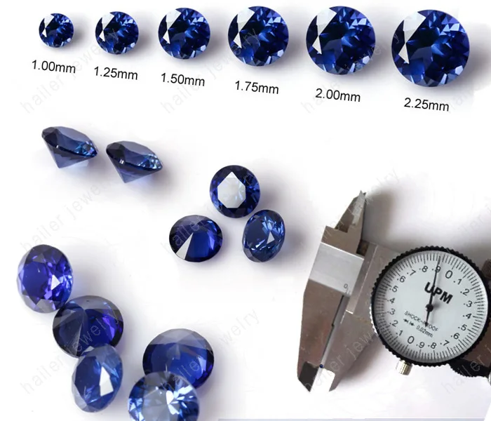 Lab Created Neelam Blue Sapphire Buy Blue Sapphire,Round Sapphire
