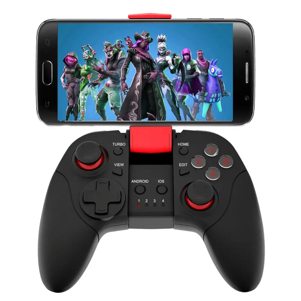 

Saitake for PUBG Fortnites wireless gamepad phone gamepad joystick & game controller, Red/blue/oem