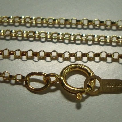 

Spring Clasp 14K Gold Filled Finished Rolo Chain