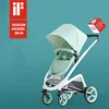 F60 2018 European Award New design high quality 3 in1 foldable baby twin stroller pushchair pram