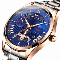 

New Brand Classic Men Luxury Quartz stainless steel Watch mens wristwatch Business watch Custom Logo Relojes para hombres