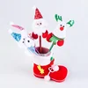 Mini Cute Santa Christmas Candy Boots Christmas Decoration