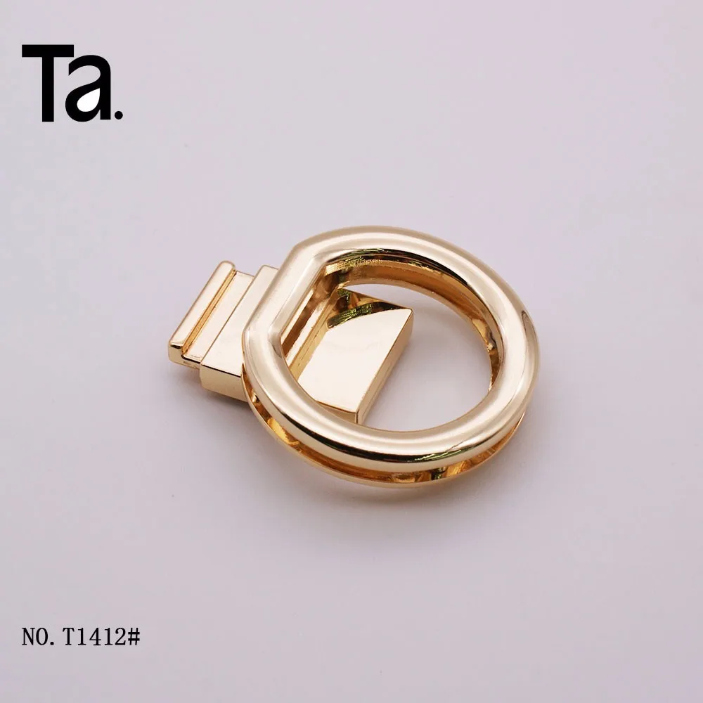 Wholesale Reasonable Price Custom Handbag Hardware Press Lock Case And