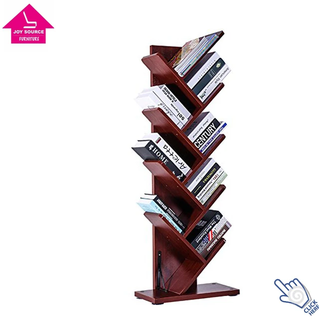 Js Bc020 Wooden 9 Shelf Tree Shaped Bookshelf Buy Tree Shaped