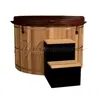 Hydro Spa Hot Tub With Electrical Heater Wooden Material And Fiter System 1year guarantee For Sales