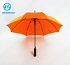 23 inch promotional cheap orange umbrellas auto open straight umbrella