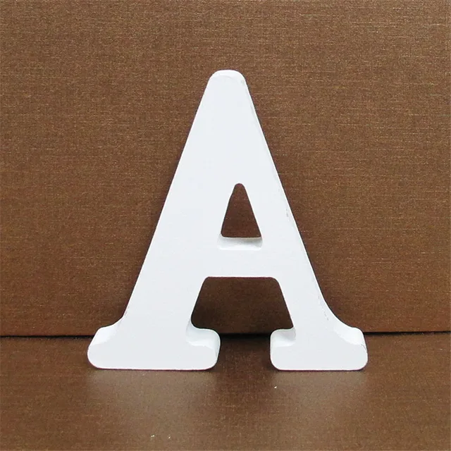 10cm White Wooden Letter English Alphabet Diy Personalised Name Design Art Craft Free Standing Heart Wedding Home Decor Buy White Wooden Letters Wedding Home Decor Product On Alibaba Com