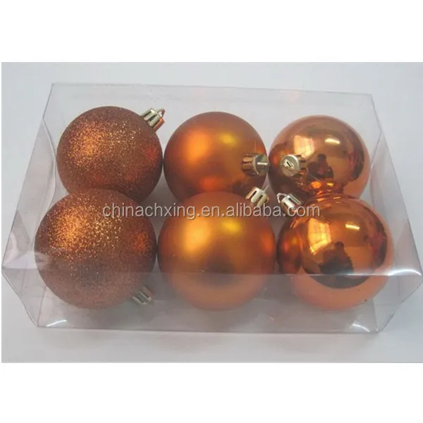 Festive Productions 6 Pack Red Teardrop Bauble Decoration Shiny//Matt//Glitter