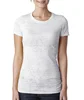 hot sale high quality preshrunk 65% polyester and 35% cotton burnout t shirts wholesale unique design soft plain white t-shirt