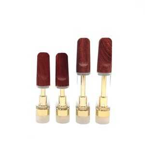Wood Silver .5ml 1ml C Cell Vape Cartridge