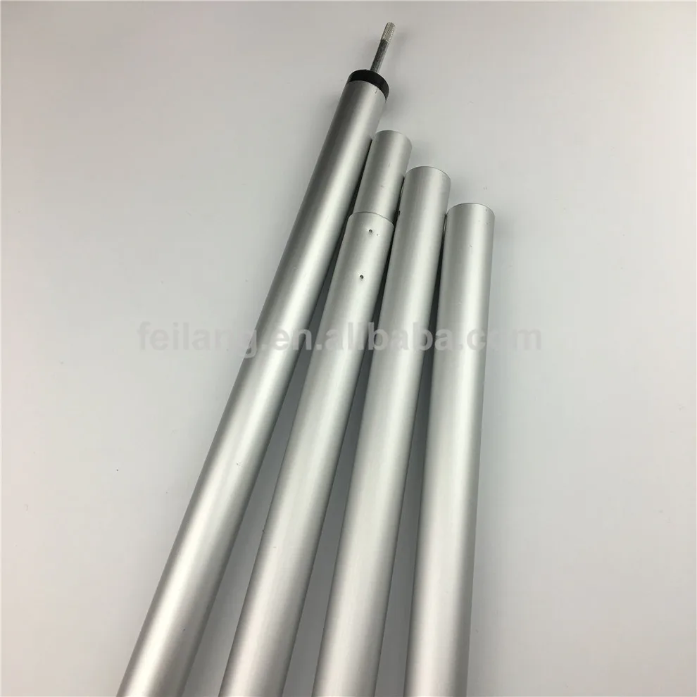 
2.8m Adjustable Aluminum Tent Pole Outdoor Camping Accessaries 