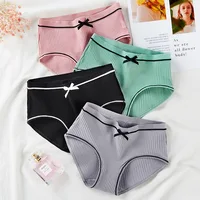 

Factory wholesale Soft organic cotton women underwear