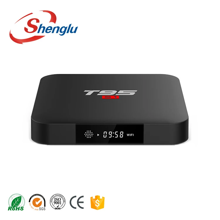 

S905W Android 7.1 Smart TV BOX 2gb ram 16gb rom 4k ultra android tv box, Balck
