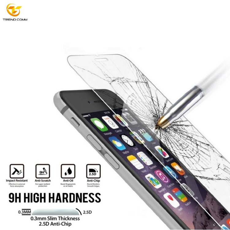 

For iPhone 7/8 2.5D Clear Premium Touch Tempered Glass Screen Protector